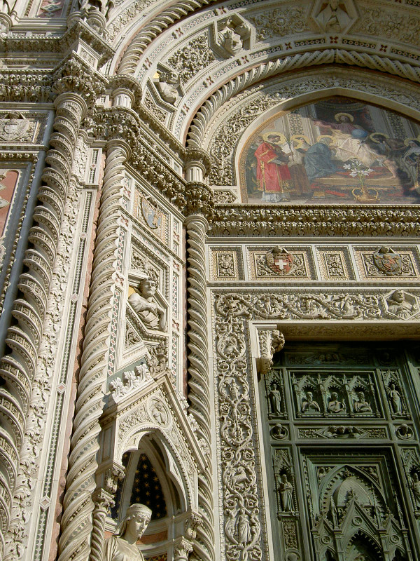 Firenze: Domkirken, frontparti