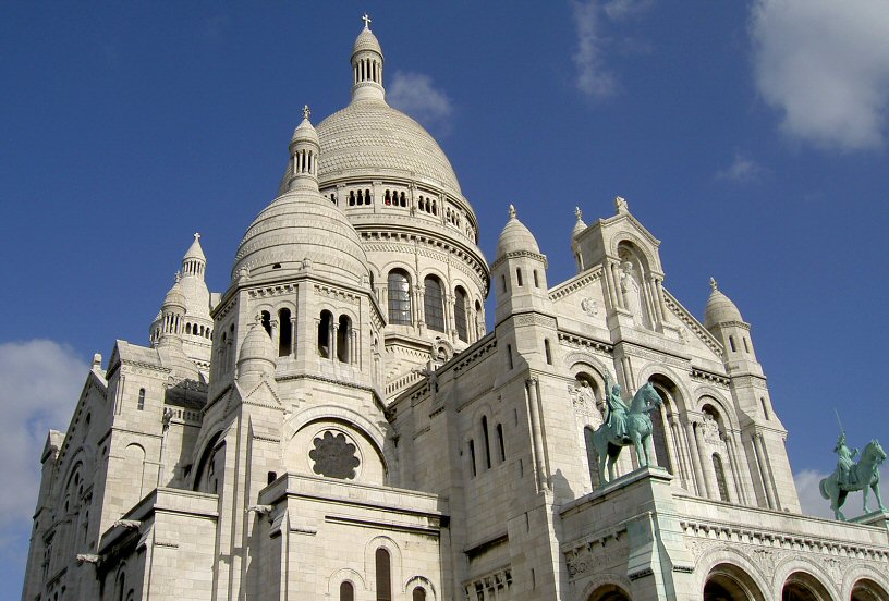Sacré Couer kirken i Paris
