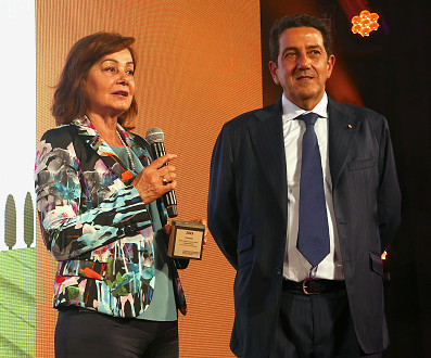 Teresita Pieropan og Giuseppe Riello