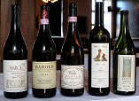Fem flasker Barolo, 1999-2005