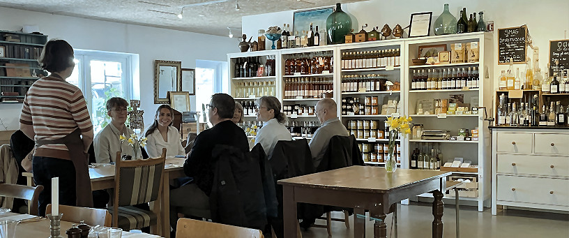 Restaurant og gårdbutik